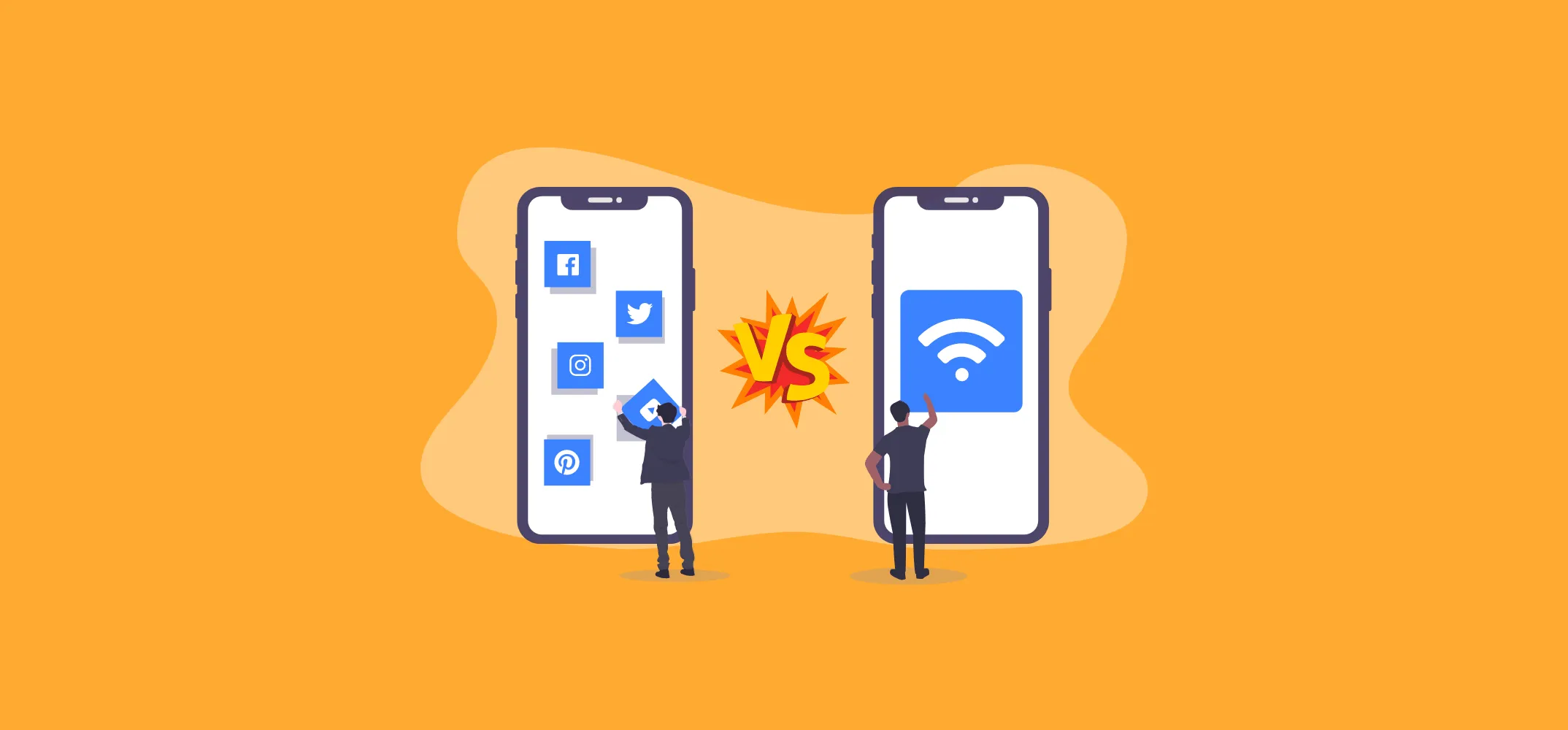 Реклама у соцмережах проти реклами на Wi-Fi